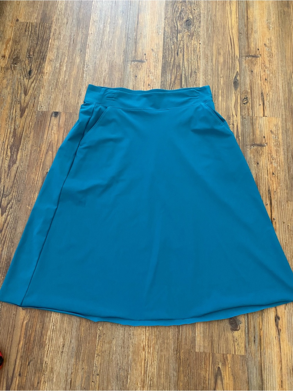 Athleta Teal A-Line Skirt